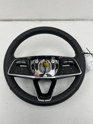 2023-2024 Cadillac LYRIQ Black Heated Steering Wheel with Control Switches - Front (Used OEM)