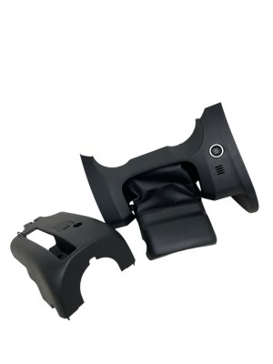 2018-2020 Jaguar E-Pace Steering Column Housing Trim and Dashboard Column Cover Panel Set (Used OEM)