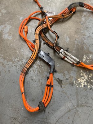 2015-2018 Porsche Cayenne High Voltage Battery Cable Wiring Harness (Used OEM)