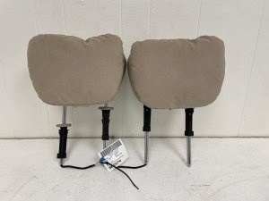 2014-2020 Mercedes-Benz S320 Beige Seat Headrest Set with Pillows - Rear, Right (Passenger) (Used OEM)