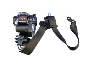2021-2025 BMW M3 Black Seat Belt Assembly with Pretensioner and Active Protection - Front (Used OEM)