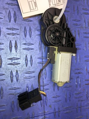 2015-2020 BMW M4 Convertible Top Locking Motor and Roof Actuator (Used OEM)