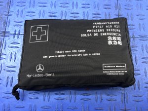 2015-2021 Mercedes-Benz C280 First Aid Kit Bag Set (Used OEM)