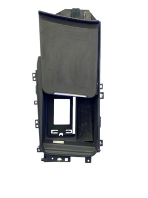 2017-2023 Audi R8 Black Center Console Storage Compartment with Sliding Door - Front (Used OEM)