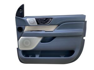 2018-2024 Lincoln Navigator Blue Door Interior Trim Panel for 30-Way Adjustable Seats - Front, Right (Passenger) (Used OEM)