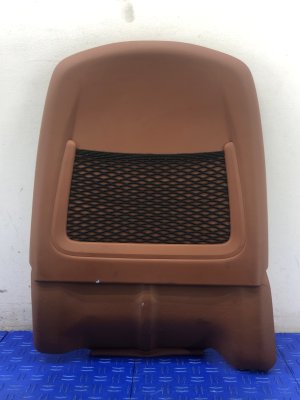 2014-2021 Maserati Ghibli Brown Seat Back Trim Panel Cover - Front (Used OEM)