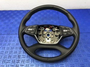 2020-2022 Genesis G90 Black Steering Wheel with Paddle Shifters and Adaptive Cruise Control - Front, Left (Driver) (Used OEM)