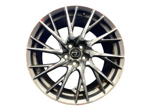 2015-2022 Lexus RC F Silver 19x10 20-Spoke Hand Polished BBS Forged Alloy Rear Wheel (Used OEM)