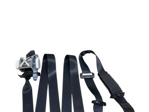 2018-2020 Ford F-150 Black Seat Belt Assembly with Pretensioner - Front, Right (Passenger) (Used OEM)