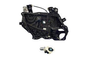  Tesla Model 3 Door Window Regulator with Motor and Carrier - Front, Left (Driver) (Used OEM)