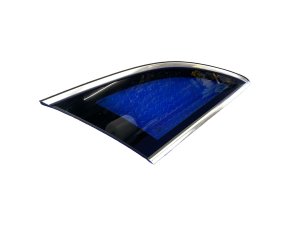 2017-2023 Mercedes-Benz E500 Black Wagon Quarter Glass Window with Black Moulding - Rear, Left (Driver) (Used OEM)