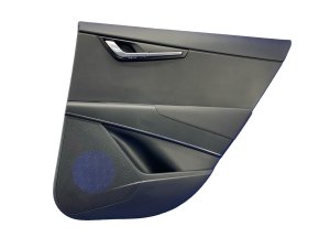 2023-2026 Kia Niro Charcoal (Black) Door Interior Trim Panel - Rear, Right (Passenger) (Used OEM)