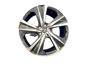 2024 Lexus RX450h Silver 19x8 5-Spoke Machined Charcoal Alloy Wheel (Used OEM)