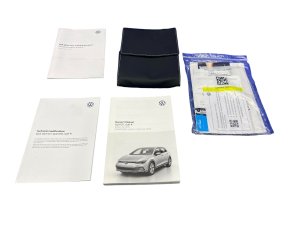 2022-2024 Volkswagen Golf Black Owners Manual Booklet Set with Case (Used OEM)