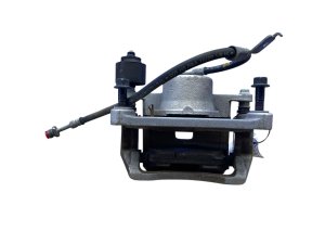 2021-2024 Genesis G80 Gray Disc Brake Caliper with Bracket - Front, Left (Driver) (Used OEM)