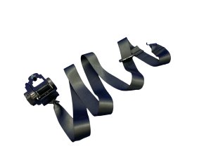  Tesla Model 3 Black Seat Belt Assembly - Rear, Left (Driver) (Used OEM)
