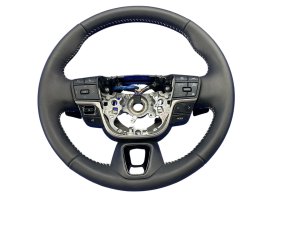 2025-2026 Toyota Camry Black Leather Steering Wheel with Contrast Stitching - Front (Used OEM)