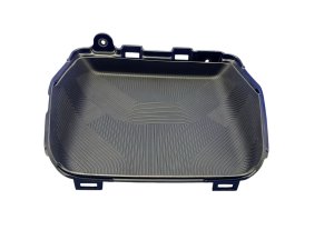 2025-2026 Ford Explorer Black Center Console Lower Tray Liner with Phone Charger - Front (Used OEM)