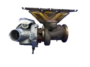 2022 Mercedes-Benz C300 Turbocharger Assembly with Exhaust Manifold (Used OEM)