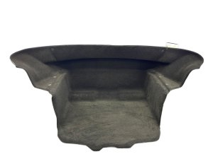 2022-2024 Lucid Air Black Front Rearward Storage Compartment Tub Mat (Used OEM)