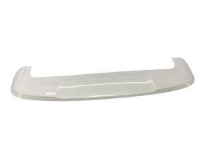 2022-2024 Kia Carnival Snow White Pearl Trunk Mounted Spoiler with 3rd Brake Light - Rear (Used OEM)