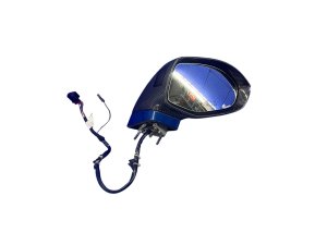 2012-2018 Audi A6 Blue Power Folding Heated Door/Side View Mirror with Signal Lamp - Front, Right (Passenger) (Used OEM)