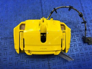 2014-2015 Jaguar XK Yellow Disc Brake Caliper for 15-Inch Rotors - Front, Right (Passenger) (Used OEM)