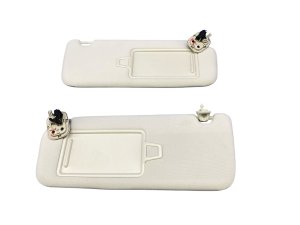 2021-2024 Genesis G80 Beige Sun Visor Set - Front, Right (Passenger) (Used OEM)