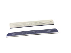 2015-2018 Ferrari California T Door Sill Trim Cover Panel Plate Set - Front (Used OEM)
