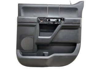 2015-2020 Ford F-150 Ebony (Black) Door Interior Trim Panel - Rear, Right (Passenger) (Used OEM)