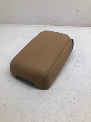 2015-2024 Porsche Macan Tan Center Console Armrest Lid - Front (Used OEM)