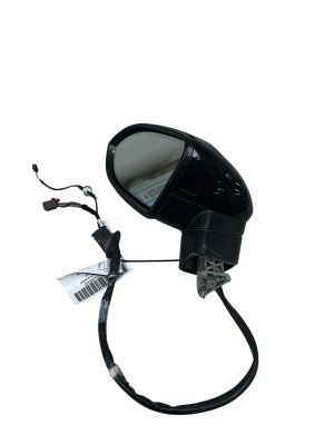 2019-2023 Volkswagen Arteon Black Heated Door/Side View Mirror - Front, Left (Driver) (Used OEM)