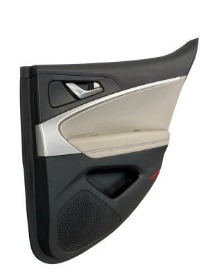 2022-2026 Genesis G70 Gray Door Interior Trim Panel - Rear, Right (Passenger) (Used OEM)