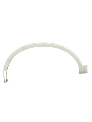 2016-2020 Bentley Bentayga White Wheel Arch Fender Flare Molding - Front, Left (Driver) (Used OEM)