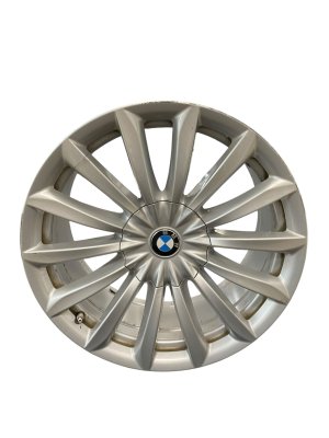 2018-2020 BMW M550i xDrive Silver 18x8 15-Spoke Silver Aluminum Alloy Wheel (Used OEM)