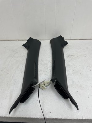 2016-2023 Audi TT Black A-Pillar Trim Panel Set (Used OEM)