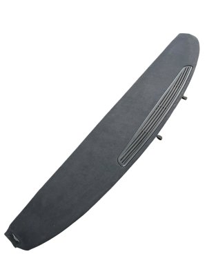 2017-2022 Genesis G90 Black Window Package Tray Shelf Trim - Rear (Used OEM)