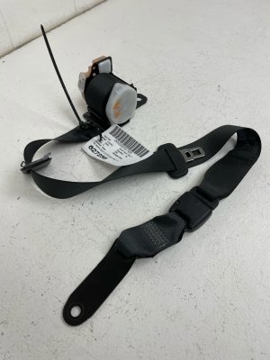2025 Toyota Camry Black Outer Seat Belt Assembly - Rear, Right (Passenger) (Used OEM)