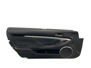2016-2017 Lexus RC200t Black Door Interior Trim Panel - Front, Left (Driver) (Used OEM)