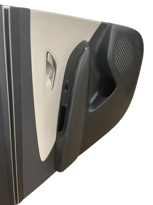 2022-2024 Hyundai Tucson Black Door Interior Trim Panel - Rear, Left (Driver) (Used OEM)
