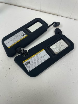 2015-2022 Lexus RC350 Black Illuminated Sun Visor Set - Left (Driver) (Used OEM)