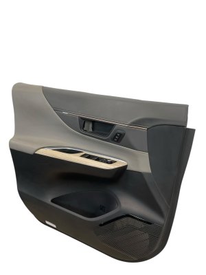 2021-2024 Toyota Venza Black Door Interior Trim Panel with Control Switches - Front, Left (Driver) (Used OEM)