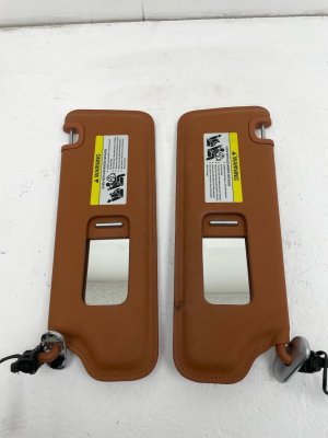 2006-2012 Bentley Flying Spur Brunel Leather Sun Visor Set - Right (Passenger) (Used OEM)