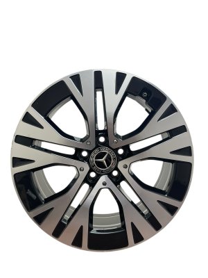2024-2025 Mercedes-Benz GLA250 Black 18x7.5 5 V-Spoke Machined Black Alloy Wheel (Used OEM)