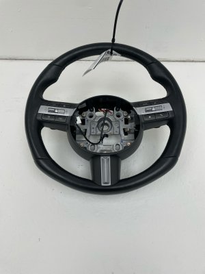 2024-2025 Hyundai Kona Black Leather Steering Wheel - Front (Used OEM)
