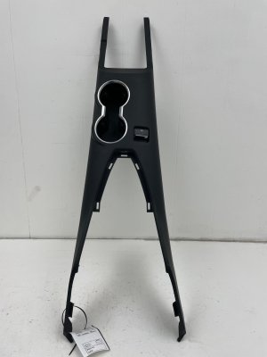 2024-2025 Ford Mustang Center Console Cup Holder and Parking Brake Trim Panel - Front (Used OEM)