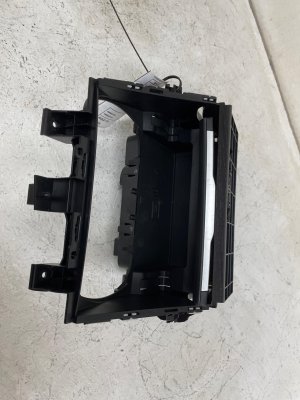 2021-2025 BMW M4 Brown Center Console Storage Tray with Wireless Charger and Keyless Entry Antenna - Front (Used OEM)