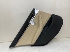 2021-2023 BMW M5 Beige Door Interior Trim Panel - Rear, Left (Driver) (Used OEM)
