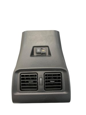 2021-2024 Toyota Venza Rear Console Trim Panel with Air Vent and USB Port (Used OEM)