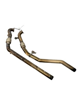 2018-2025 Audi S5 Aftermarket Resonator Delete Exhaust Pipe Kit (Used OEM)